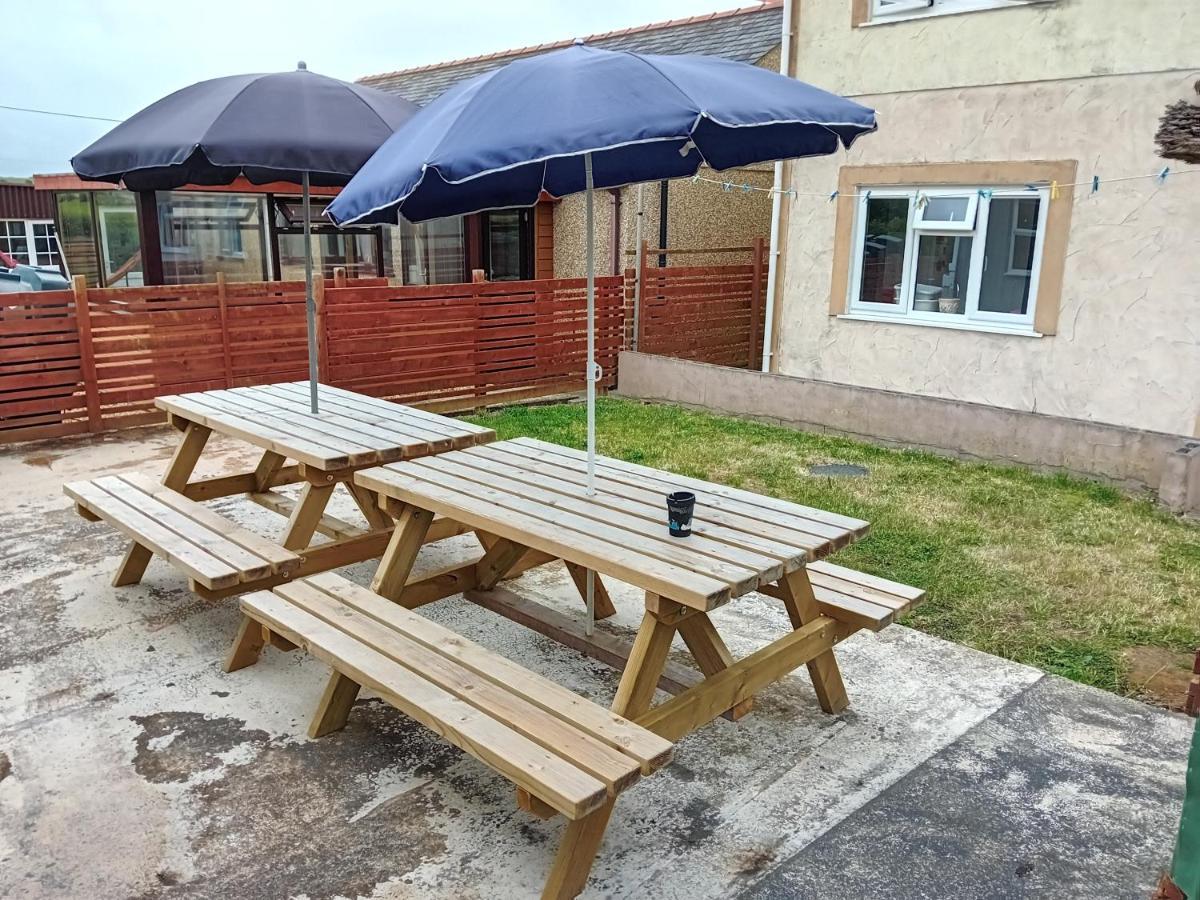 Criw Bach Static Caravan Apartment Bryncroes Exterior foto