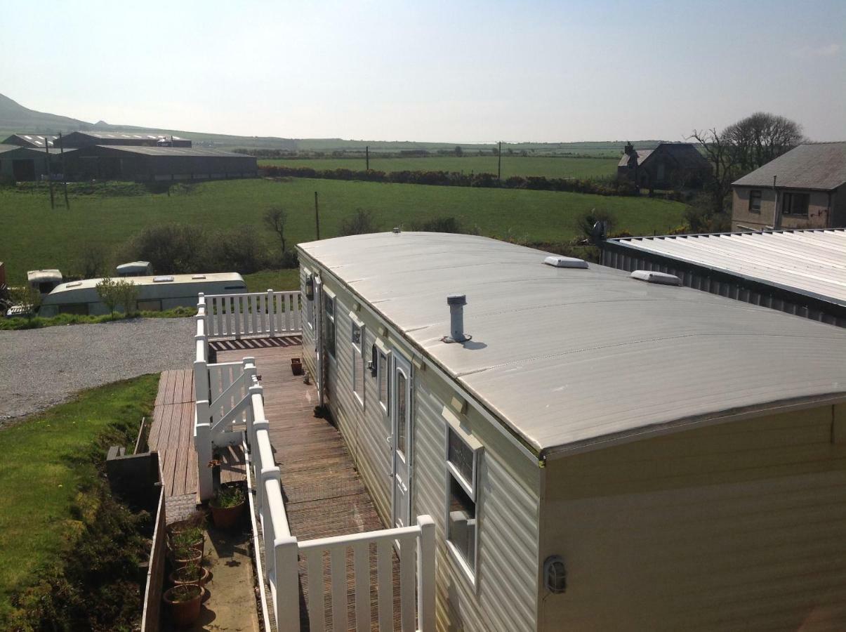 Criw Bach Static Caravan Apartment Bryncroes Exterior foto